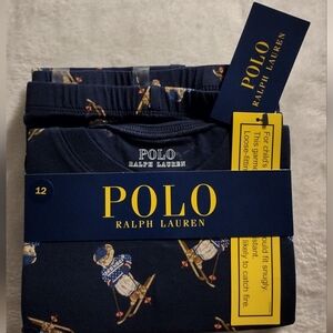 Polo Ralph Lauren Navy Pajama Set